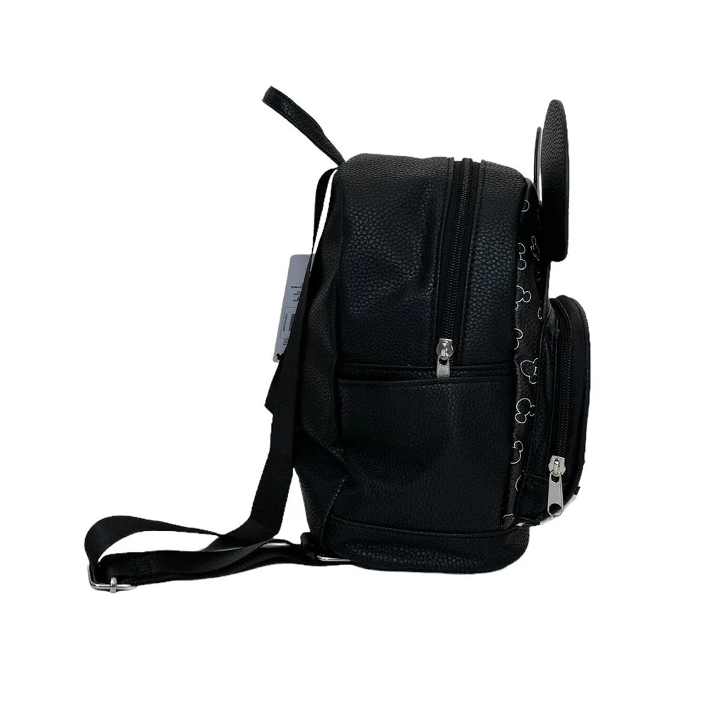 Aldi Disney Mickey Mouse Mini Backpack‎ and Wristlet Wallet Set of 2 Black White